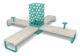 Seating bench groups