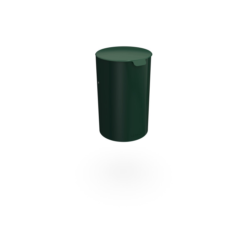 HAGS Waste Bin Poppel 25 L Standard - Wall and Post Mounting (Colour: Green)
