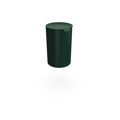 HAGS Waste Bin Poppel 25 L Standard - Wall and Post Mounting (Colour: Green)