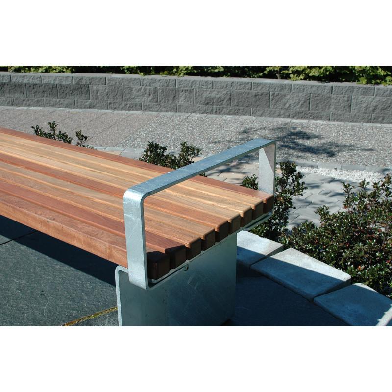 HAGS Birka Standard Armrest (Color: Galvanized | 2 pieces) (8020359)