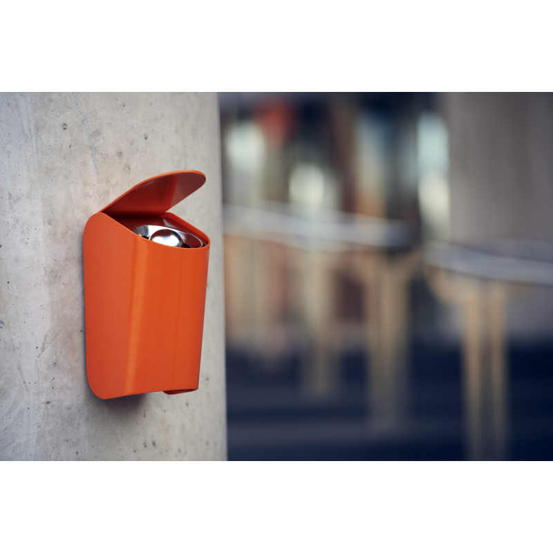 HAGS Ashtray Gastro Standard (Colour: Black)