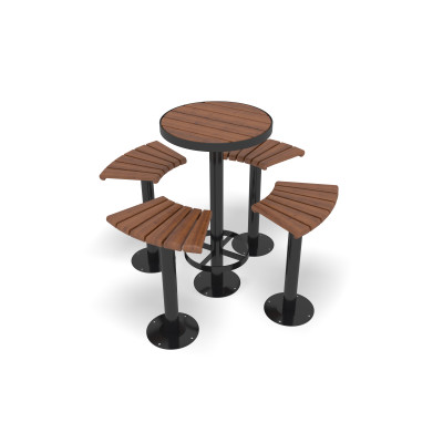 HAGS Bar Collection Sofiero Standard - for dowelling (color: dark brown/black)