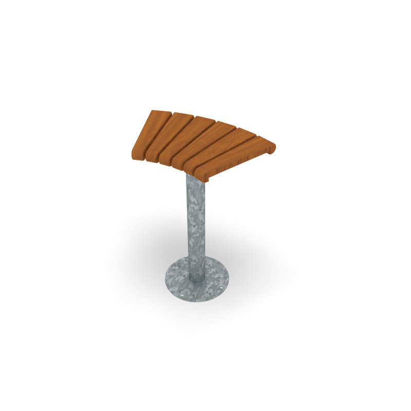HAGS bar stool Sofiero hardwood standard - for dowelling Front view