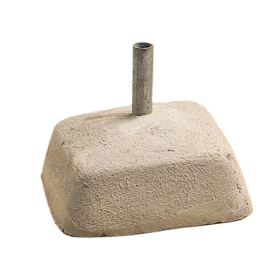 HAGS concrete foundation for standard waste containers