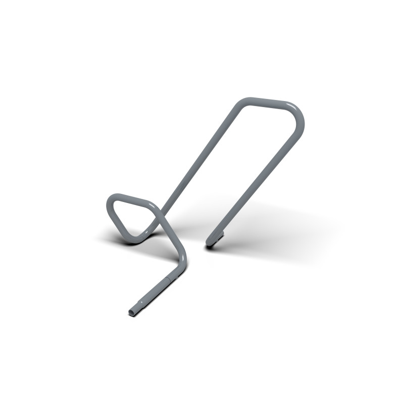 HAGS bicycle stand Lyra High Ext Standard - for setting in concrete (color: gray) (8090171)