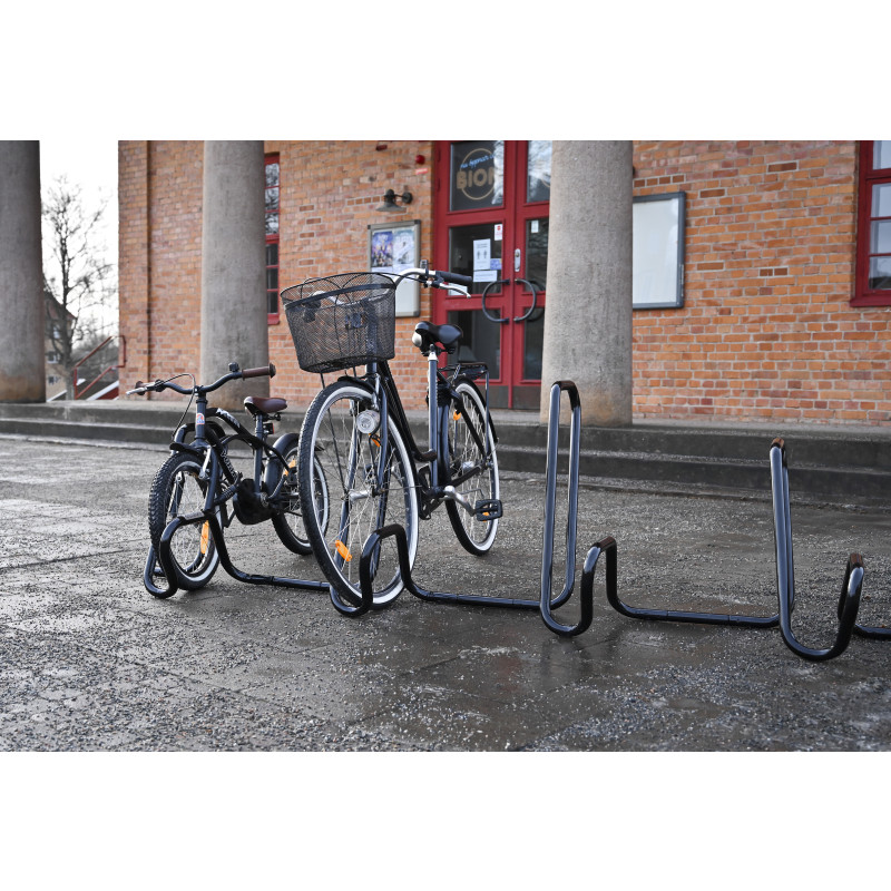 HAGS bicycle stand Lyra High Ext Standard - for setting in concrete (color: gray) (8090171)