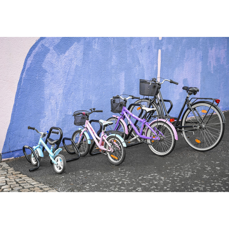 HAGS bicycle stand Lyra High Ext Standard - for setting in concrete (color: gray) (8090171)