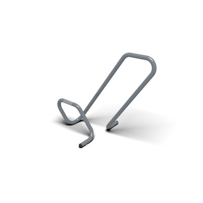 HAGS Lyra High Standard Bicycle Stand - For Concreting (Colour: Grey) (8090165)