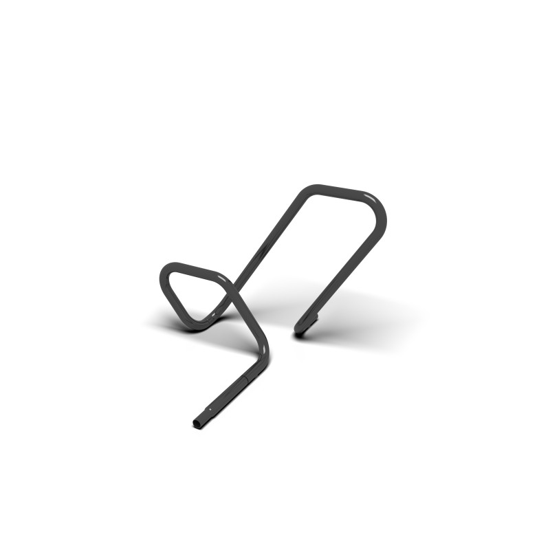 HAGS bicycle stand Lyra Low Ext Standard - for setting in concrete (color: black) (8090167)