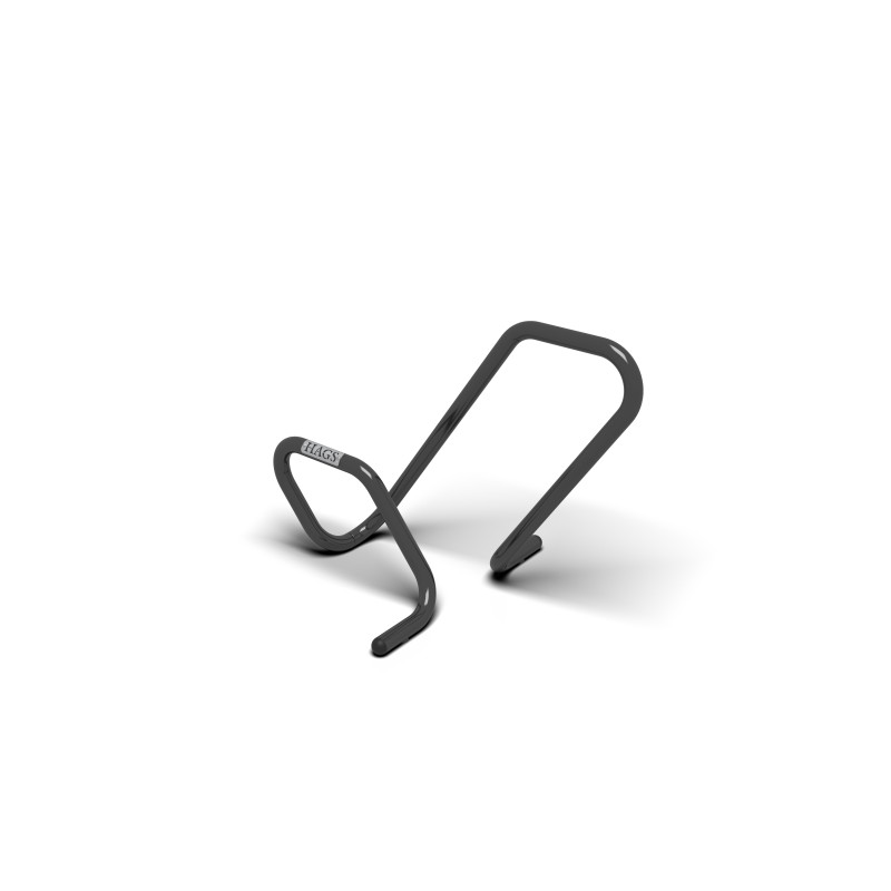 HAGS Bicycle Stand Lyra Low Standard - For Concreting (Colour: Black) (8090154)