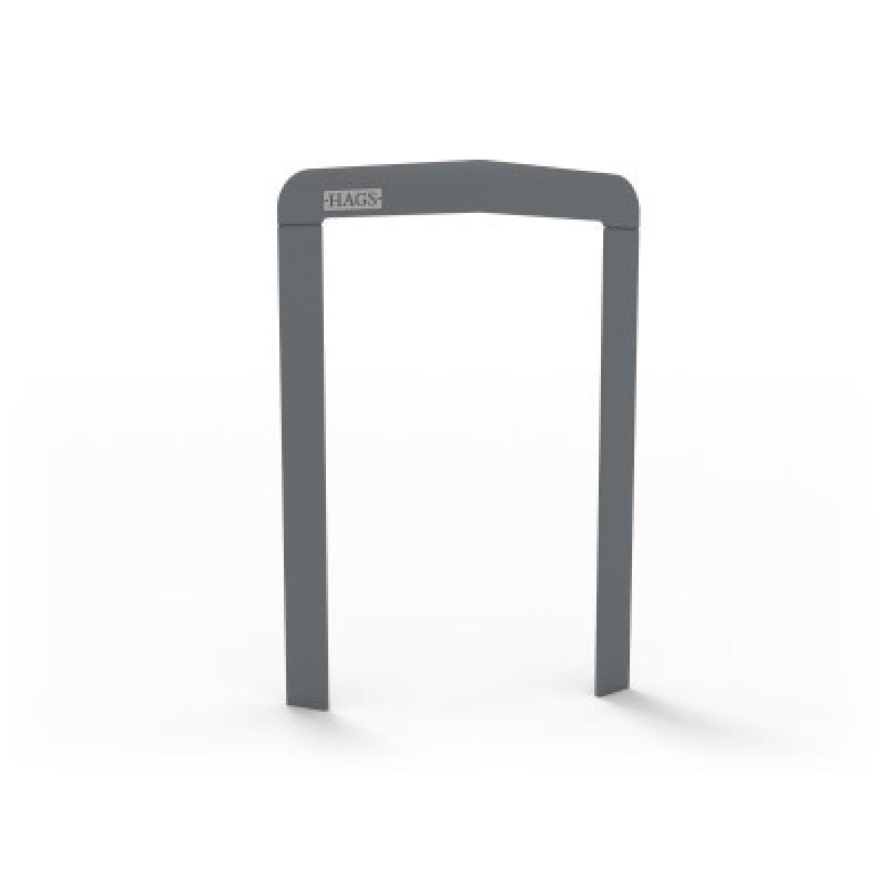 HAGS Rosenlund Standard Bike Rack for Setting in Concrete (Color: Dark Grey) (8079170)