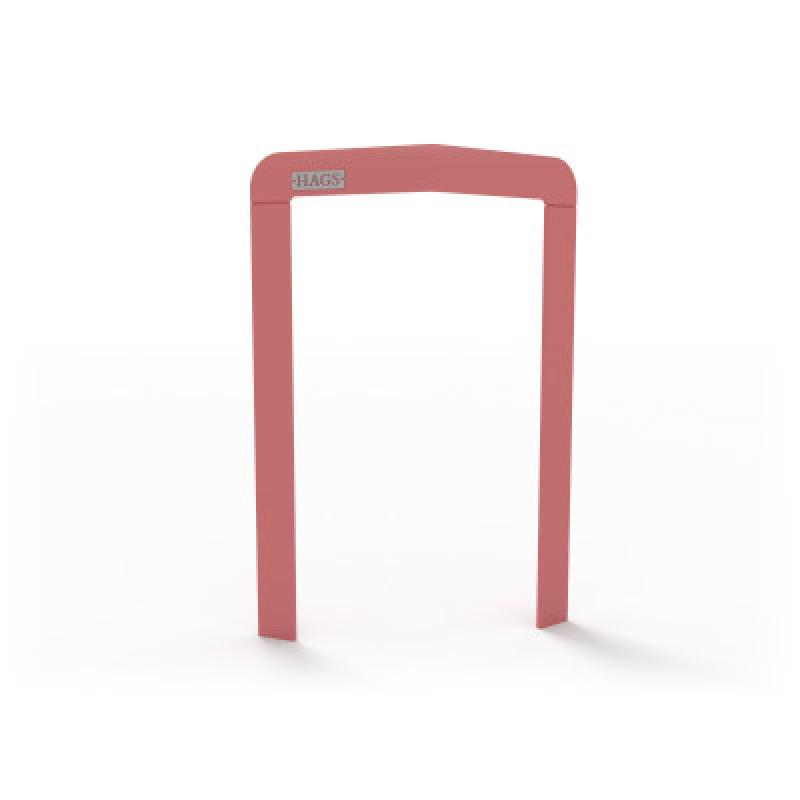 HAGS Rosenlund Standard Bike Rack for Setting in Concrete (Color: Red) (8079171)