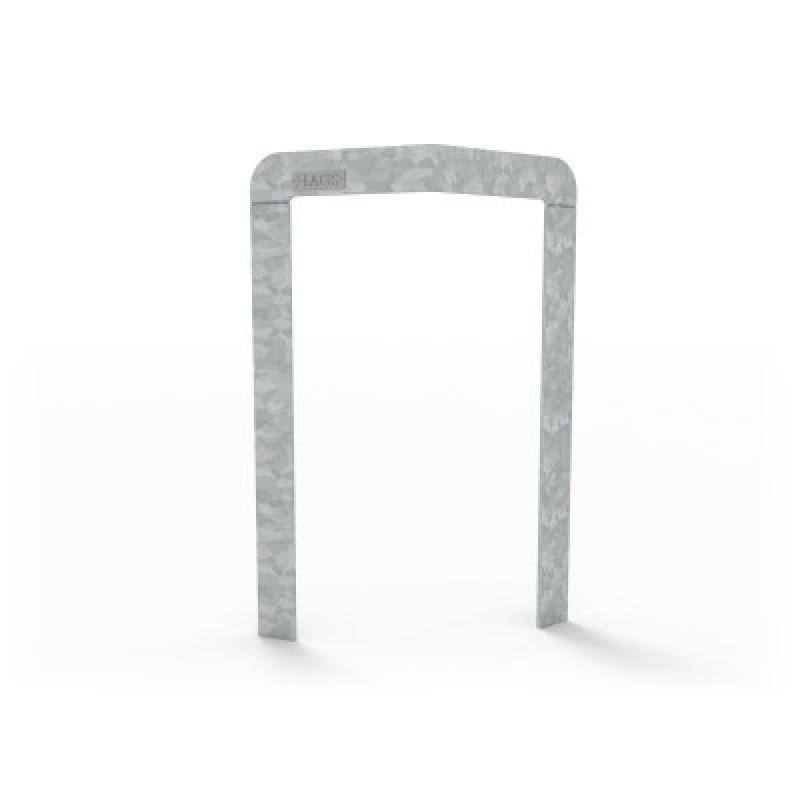 HAGS Rosenlund Standard Bike Rack for Setting in Concrete (Color: Galvanized) (8079169)