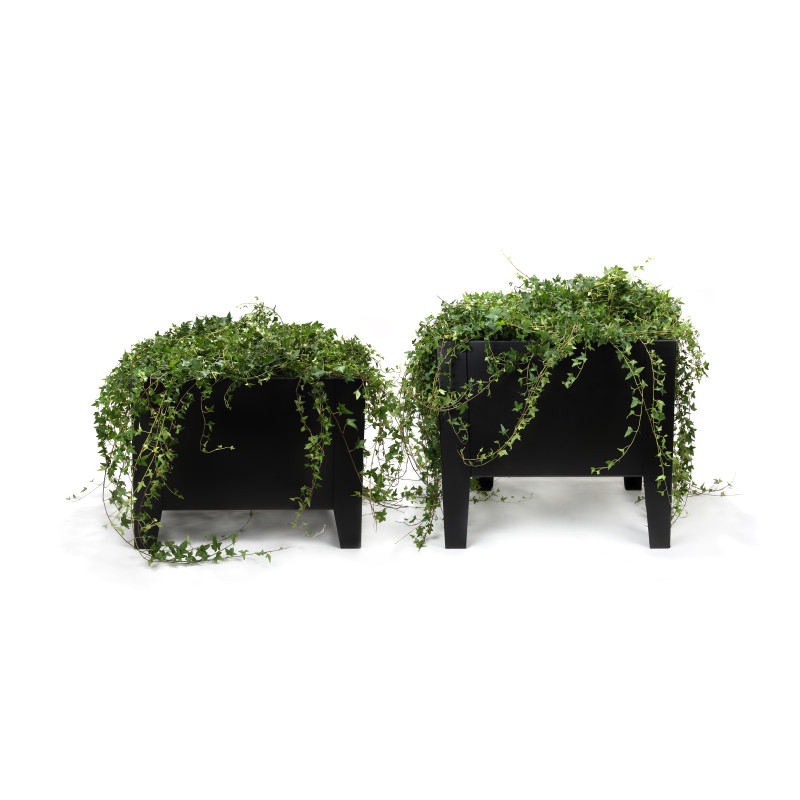 HAGS Planter Flox High Standard - Freestanding (Colour: Black)