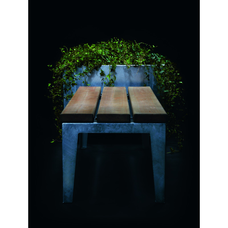 HAGS Planter Flox High Standard - Freestanding (Colour: Galvanized)