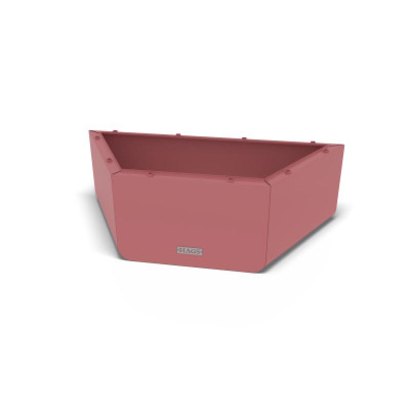 HAGS Rosenlund Half Hexagon Base Module Standard (Colour: Red)
