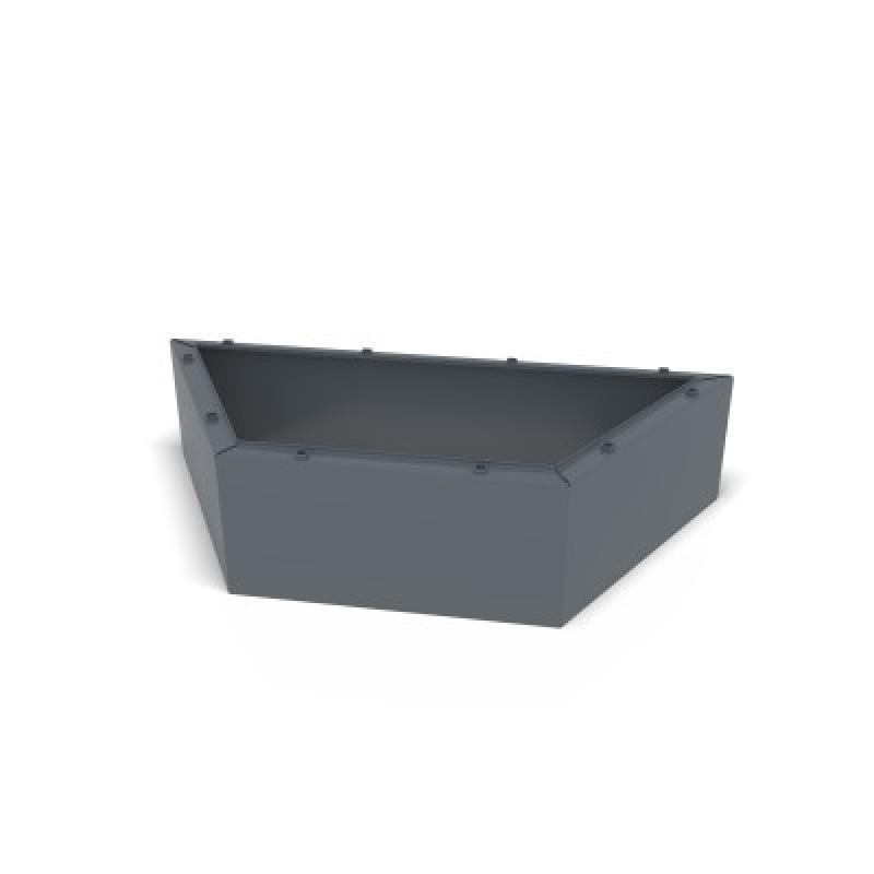 HAGS Rosenlund Half Hexagon Riser Standard (Colour: Dark Gray)