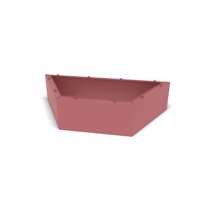 HAGS Rosenlund Half Hexagon Riser Standard (Color: Red)