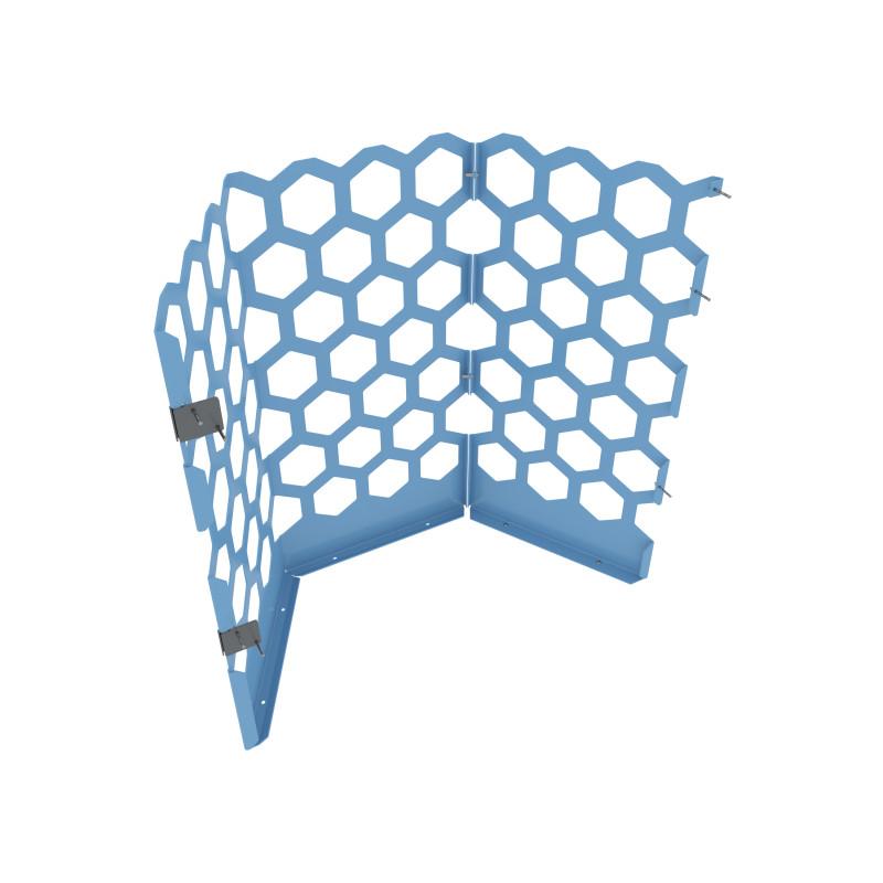 HAGS Rosenlund Half Hexagon Trellis Standard (Colour: Blue)