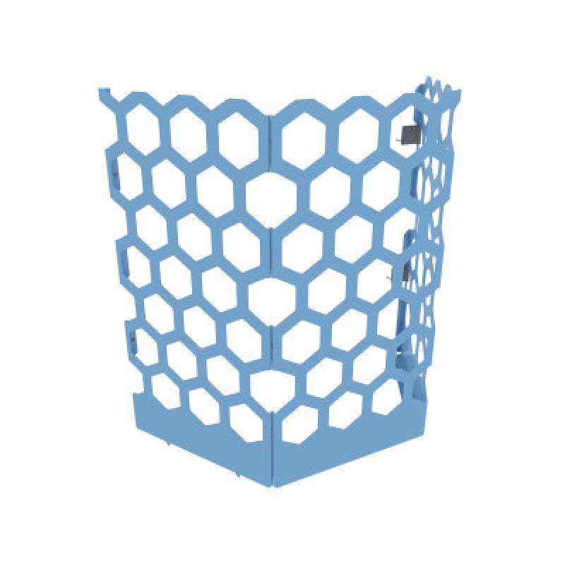 HAGS Rosenlund Half Hexagon Trellis Standard (Colour: Blue)