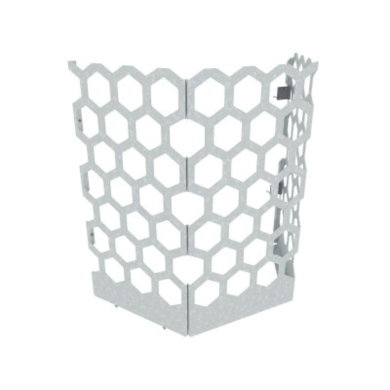 HAGS Rosenlund Half Hexagon Trellis Standard (Colour: Galvanized)