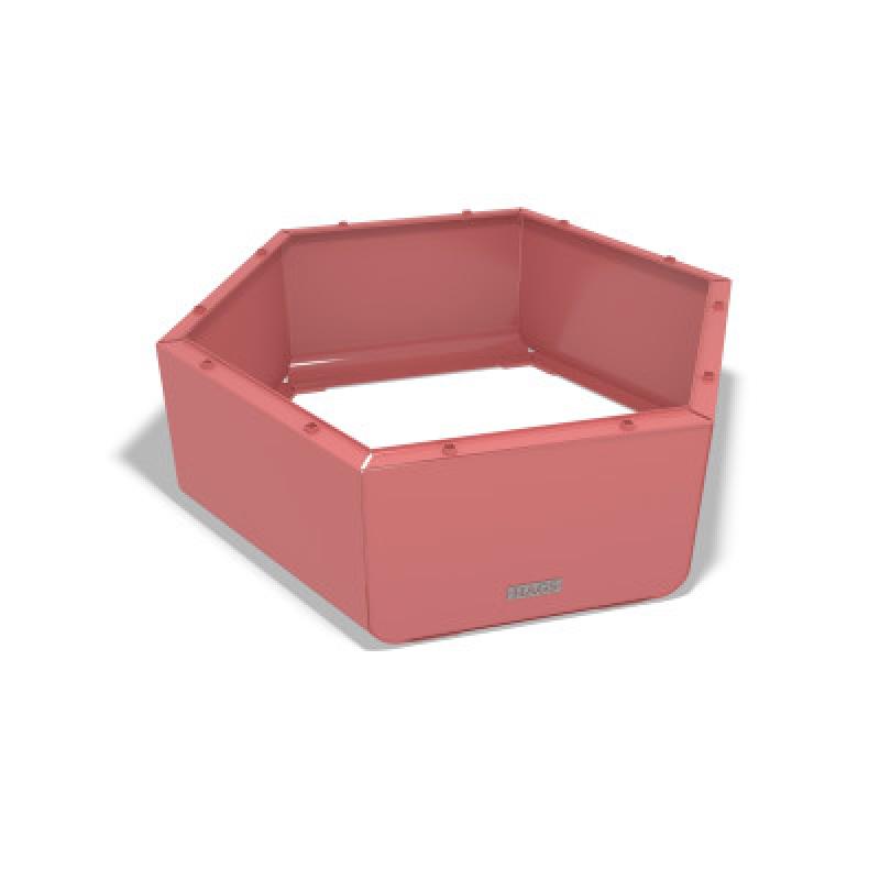 HAGS Rosenlund Hexagon Base Module Large Standard (Colour: Red)