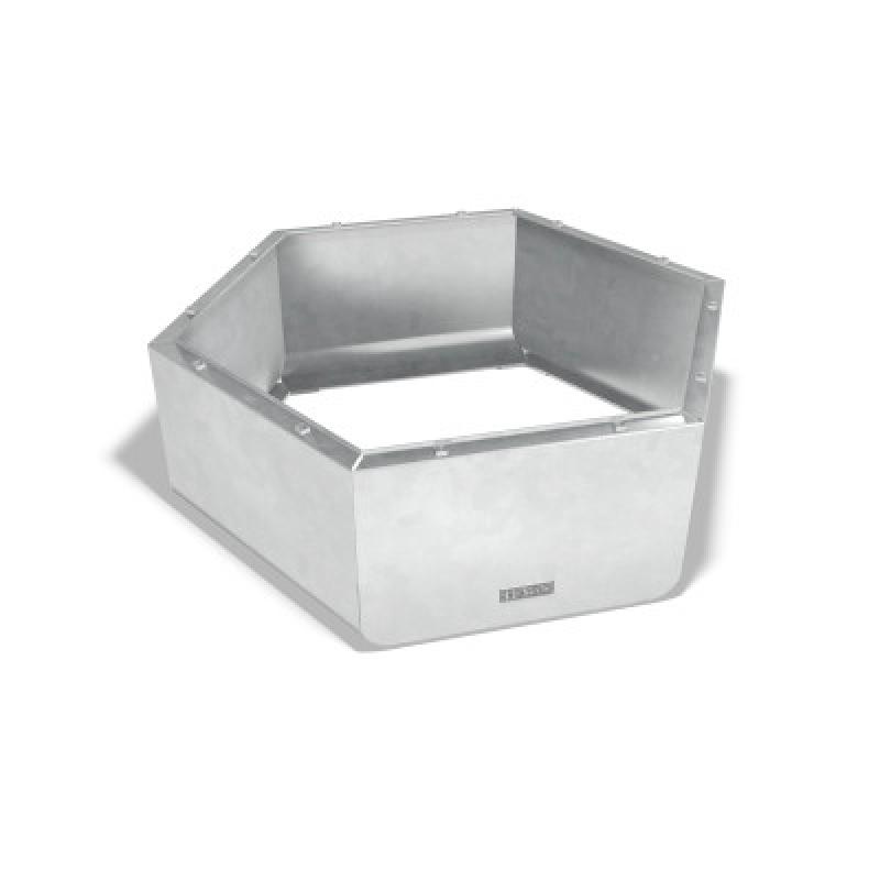 HAGS Rosenlund Hexagon Base Module Large Standard (Colour: Galvanized)