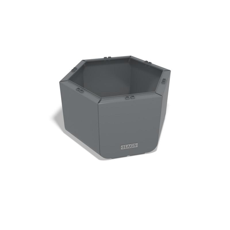 HAGS Rosenlund Hexagon Base Module Small Standard (Colour: Dark Gray)