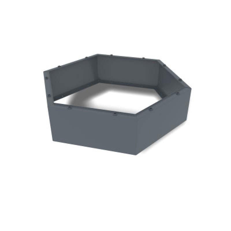 HAGS Rosenlund Hexagon Riser Large Standard (Colour: Dark Gray)