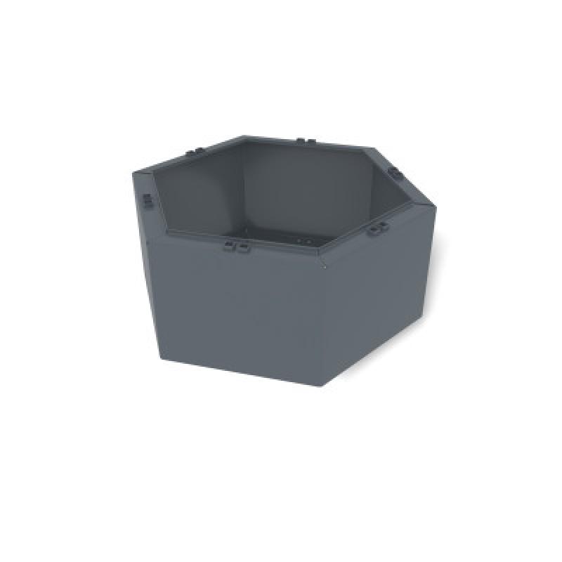 HAGS Rosenlund Hexagon Raiser Small Standard (Colour: Dark Gray)