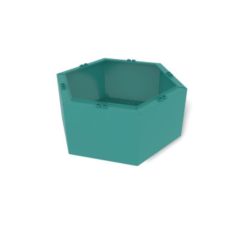 HAGS Rosenlund Hexagon Riser Small Standard (Colour: Green/Cream White)