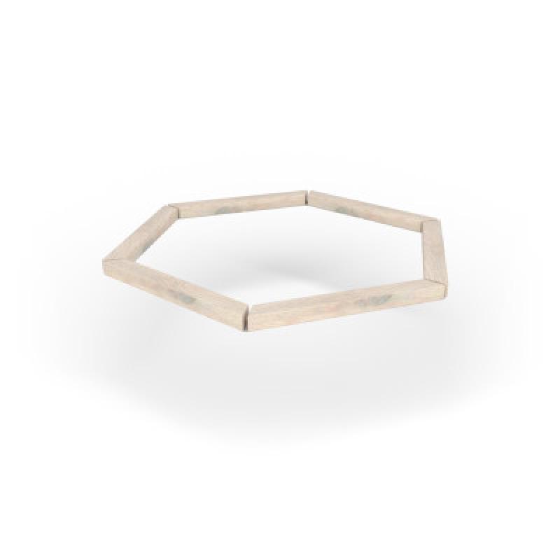 HAGS Rosenlund Hexagon Wooden Frame Large Standard (Colour: Pine)