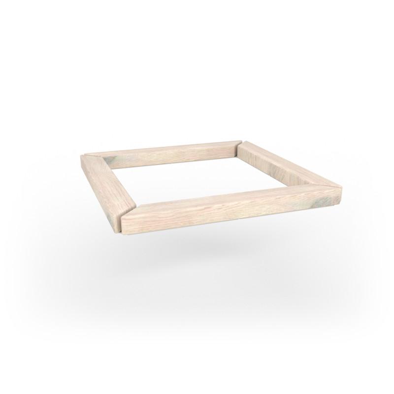 HAGS Rosenlund Hexagon Wooden Frame Small Standard (Colour: Pine) Front view