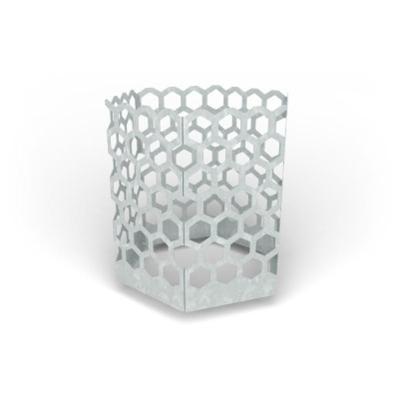 HAGS Rosenlund Hexagon Trellis Large Standard (Colour: Galvanized)