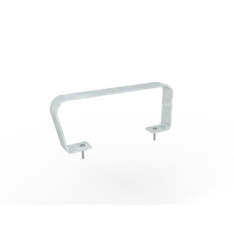 HAGS Rosenlund Park Bench Armrest Standard (Color: Galvanized) (8080133)