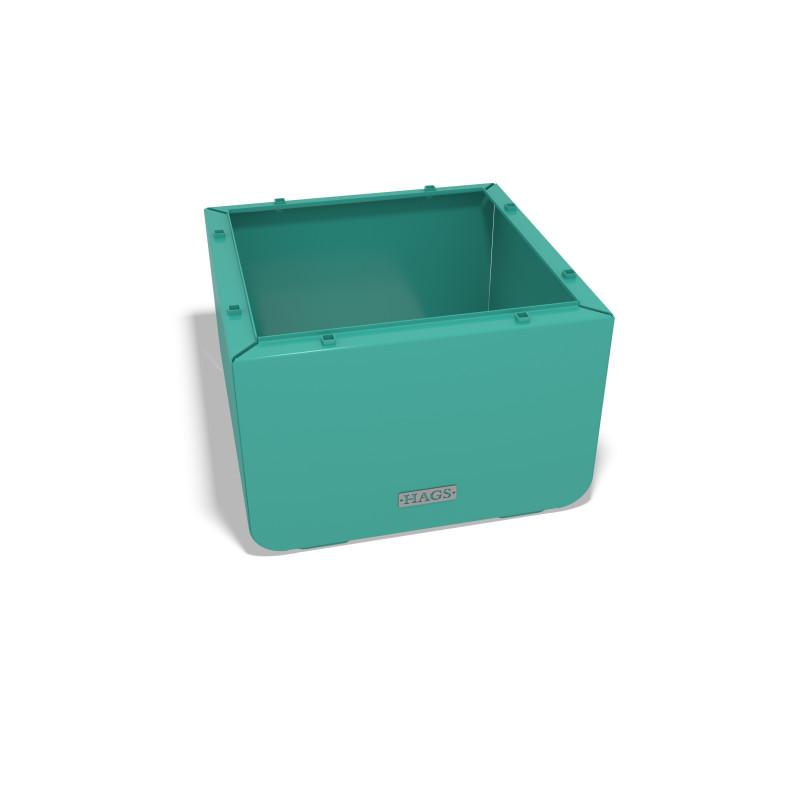 HAGS Rosenlund Square base module standard (color: green/cream white)