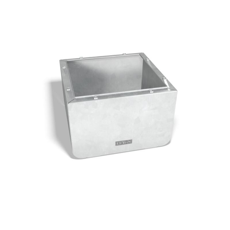 HAGS Rosenlund Square Base Module Standard (Colour: Galvanized)