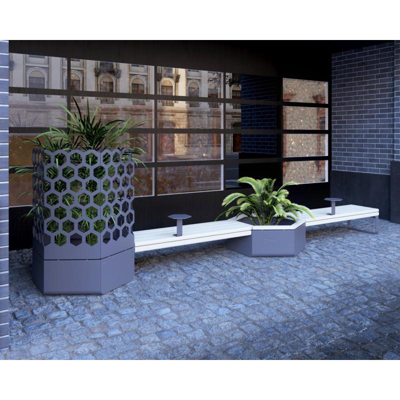 HAGS Rosenlund Bank Combination 1 Standard (Color: Dark Grey) (8114355)
