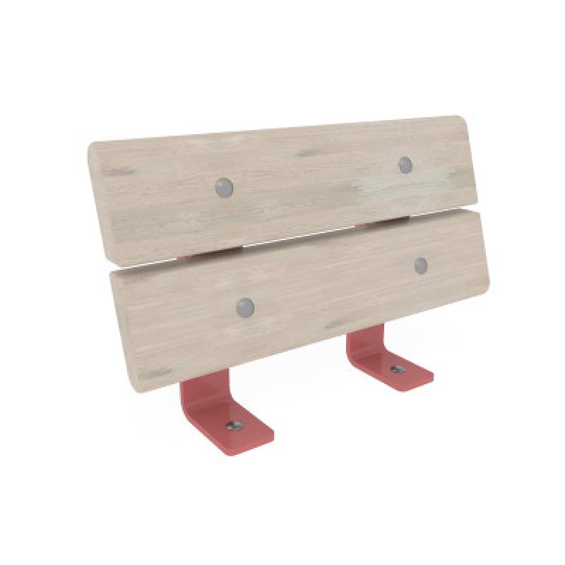 HAGS Backrest Hexagon Rosenlund Standard (Color: Pine/Red)