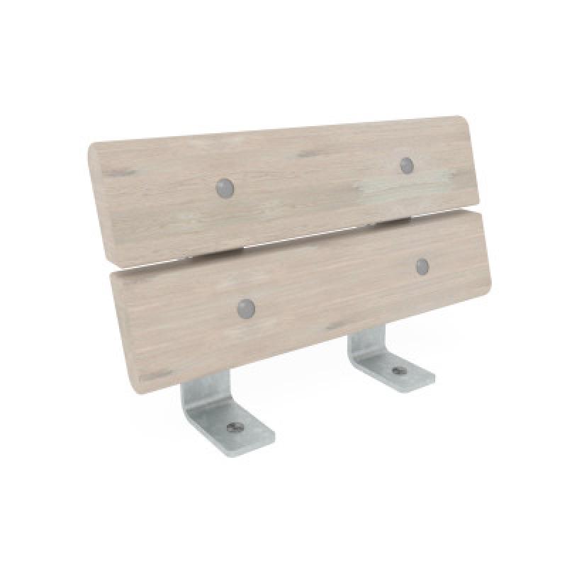 HAGS backrest Hexagon Rosenlund Standard (color: pine/galvanized)