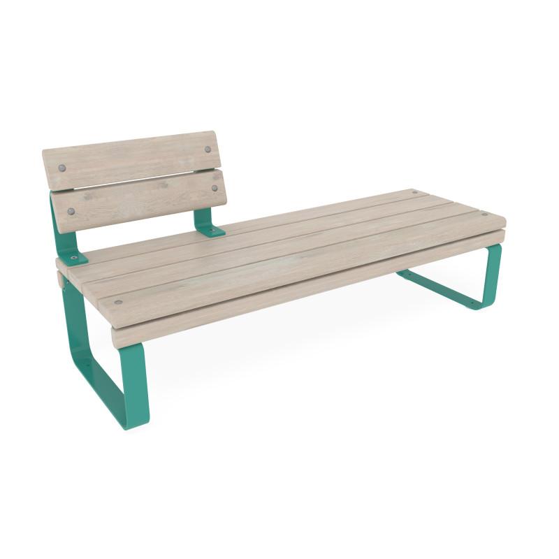 HAGS Backrest Short Bench Rosenlund Standard (Colour: Pine/Green)