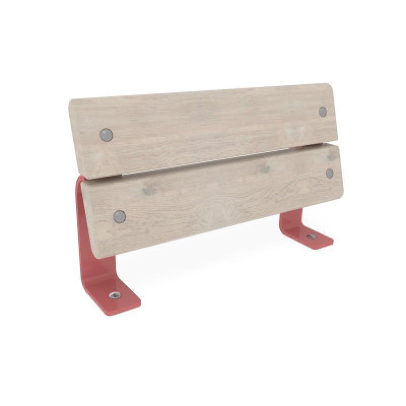 HAGS Backrest Short Bench Rosenlund Standard (Colour: Pine/Red)