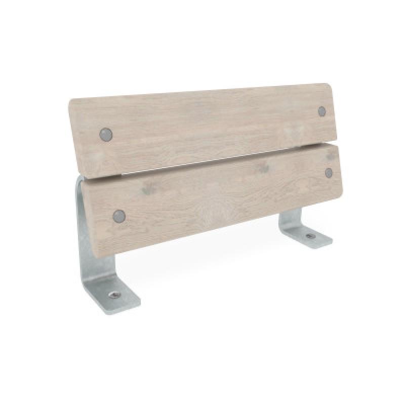 HAGS Backrest Short Bench Rosenlund Standard (Colour: Pine/Galvanized)