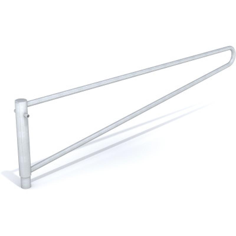 HAGS Boom Barrier 1.6 m Length Standard (Color: Galvanized) (8012770)