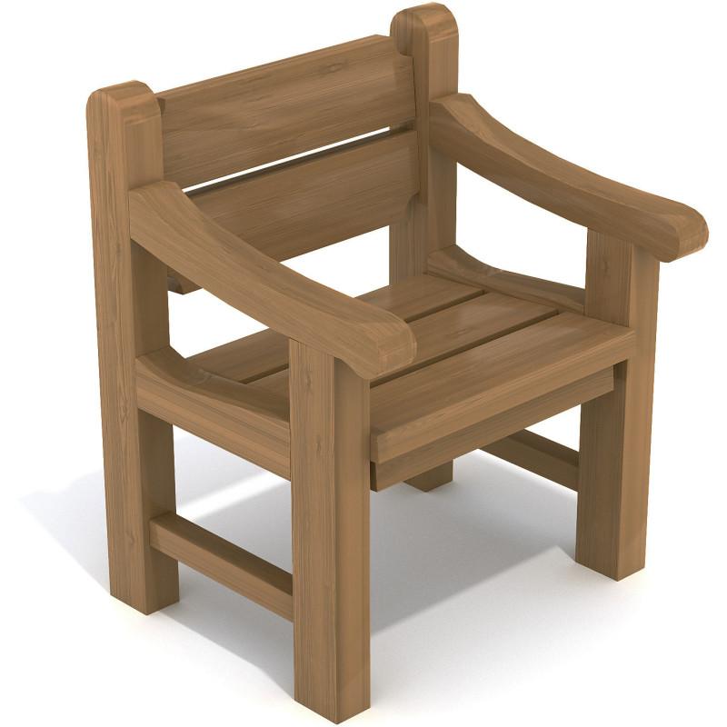 HAGS England Standard Armchair Front view
