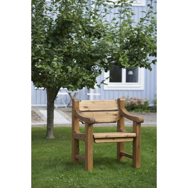 HAGS England Standard Armchair (Color: Dark Brown) (8037812)
