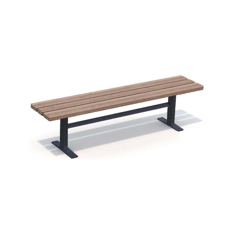 HAGS Ekeby Standard Bench (Color: Brown/Black) (8037102)