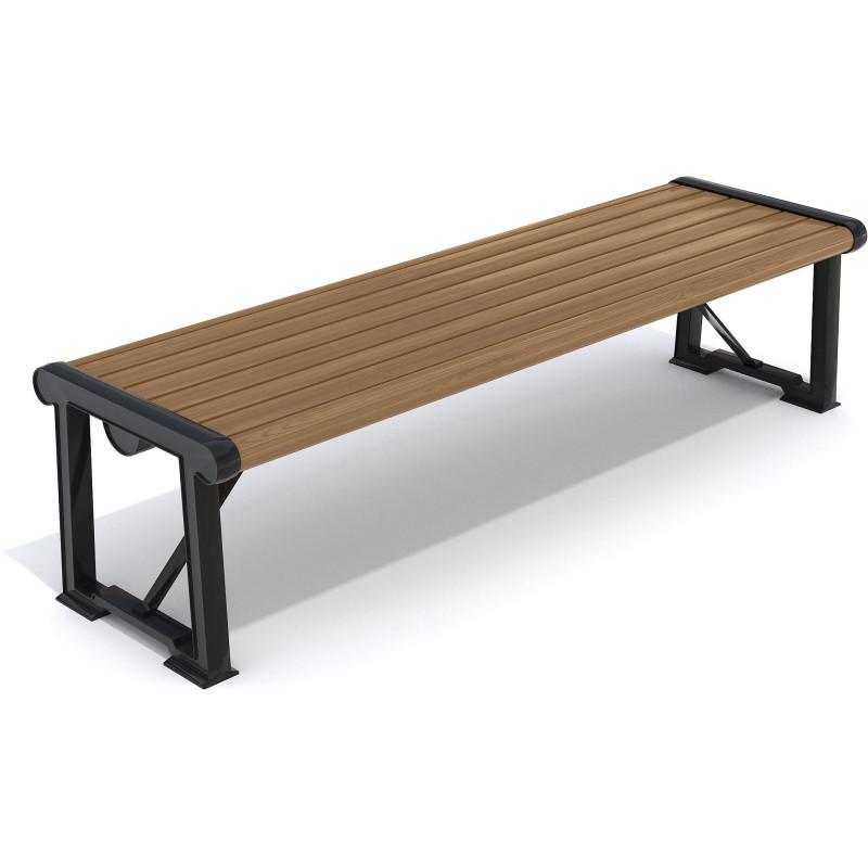 HAGS Gripsholm Standard Bench Front view