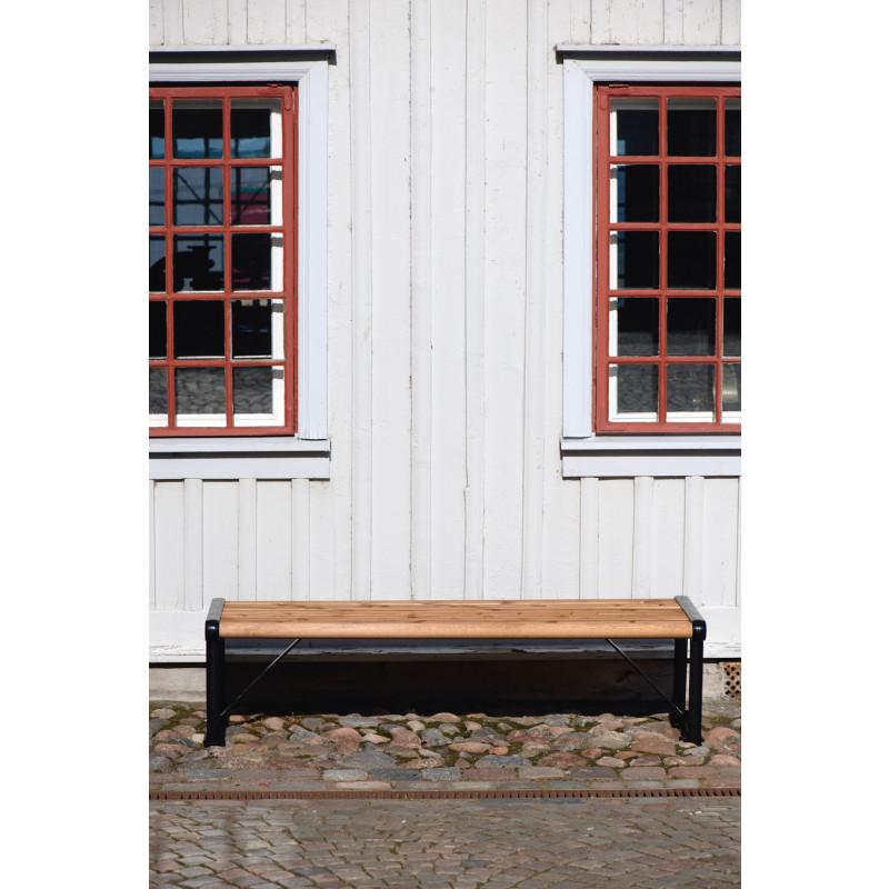 HAGS Gripsholm Standard Bench (Color: Dark Brown/Black) (8037162)