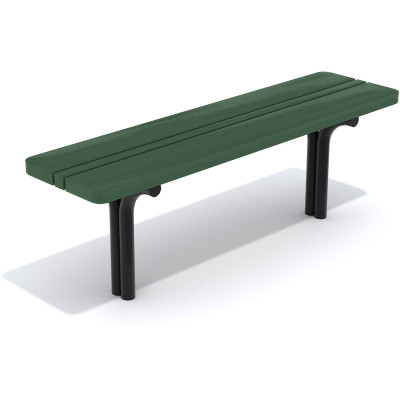 HAGS Rörkröken Standard Bench - For Concreting (Colour: Green/Black)